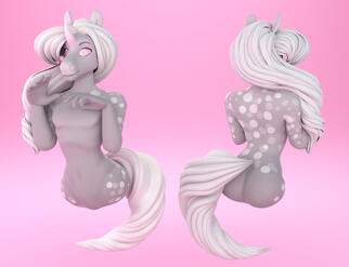 Unicorn Bust